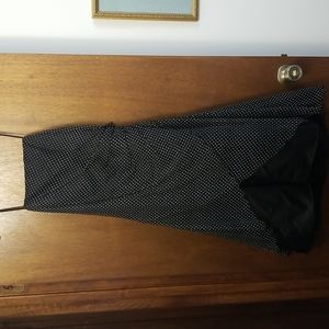 Strapless Polka dot dress